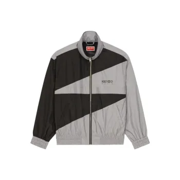 KENZO Two Toned Retro Windbreaker Jacket