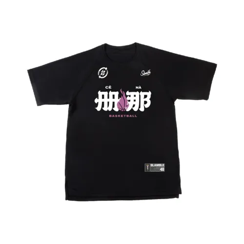 Slamble 남녀공용 티셔츠