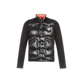Moncler Down Jackets Men Black
