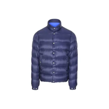 Moncler Winter Down Jacket Men's Blue