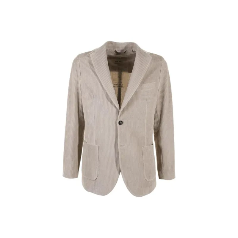 Circolo 1901 Single breasted Corduroy Blazer-0