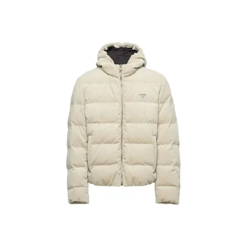 PRADA Jackets Coats Men's Beige