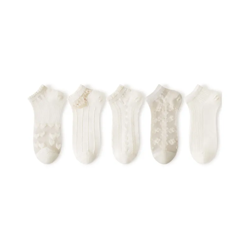 GRACEWELL Ankle Socks Women's 5 Pack-10