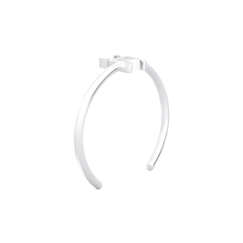 CELINE Brass Bangles Women's Silver-1
