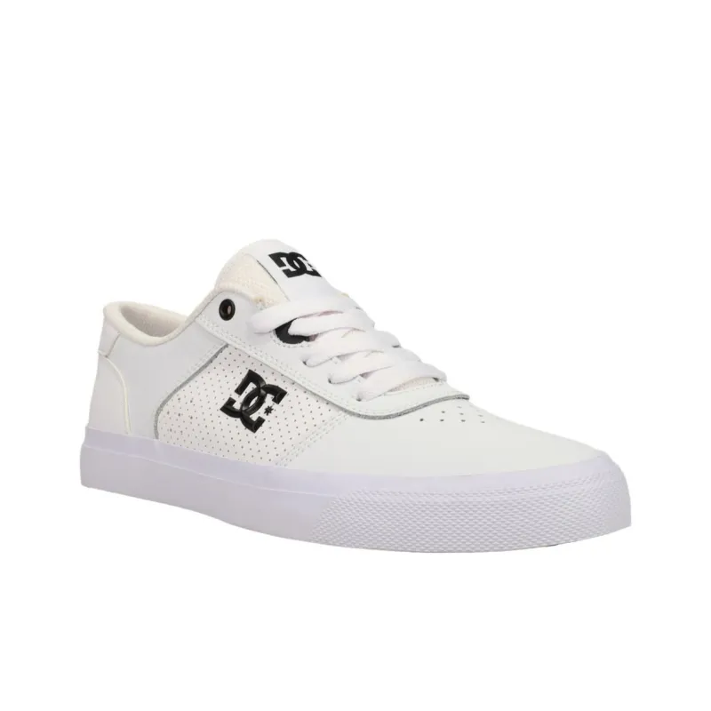 DC Shoes Teknic Low Top Skateboard Shoes Men's Ecru-2