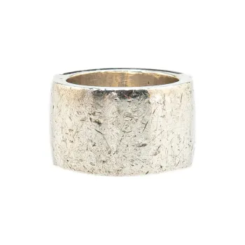 GUCCI 1990 2024 Sterling Silver Single Band Ring