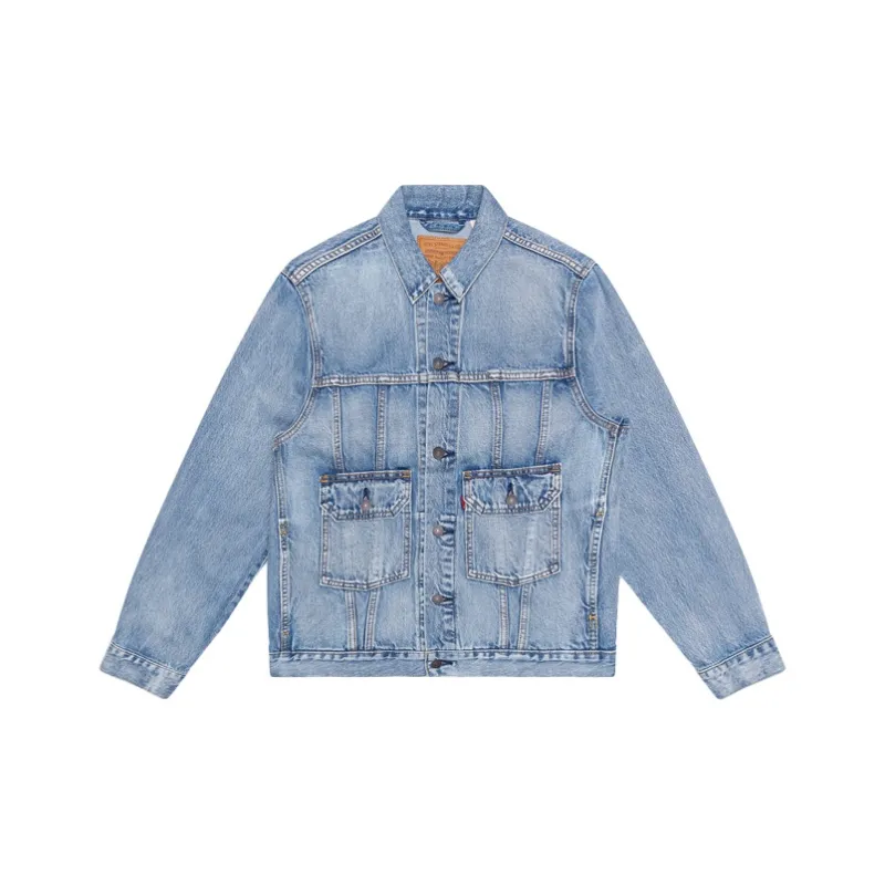 Levi's Denim Jacket Men's Light Denim Blue-0