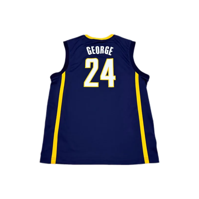Adidas x NBA Indiana Pacers Basketball Jersey Unisex Dark Blue-1