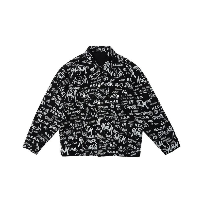 MR.ENJOYDA MONEY Denim Jackets Unisex-4
