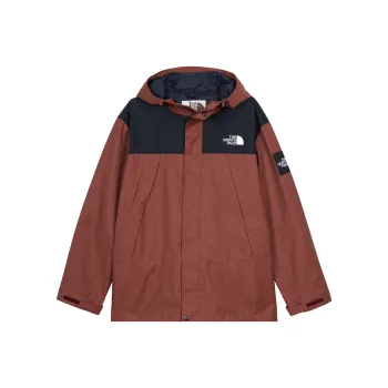 THE NORTH FACE Outdoor Hiking Water Resistant Windproof Breathable Windbreaker Jacket Unisex Burgundy