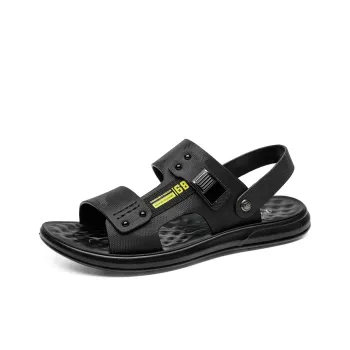 FAPAI Beach Sandals Men's Black