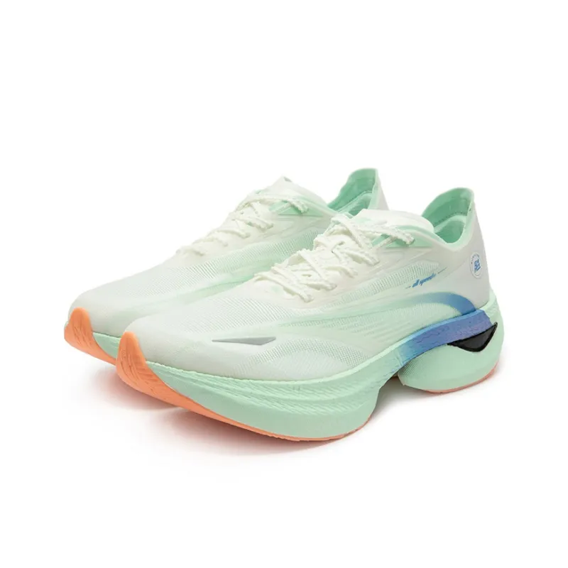 361° Cushioning, Slip Resistant, And Breathable Low Top Casual Running Shoes Unisex Eggshell Green-2