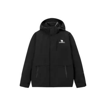 CAMEL All-weather Windbreaker Jacket Men's Phantom Black