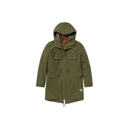 THE NORTH FACE Windbreaker Jackets Men Green