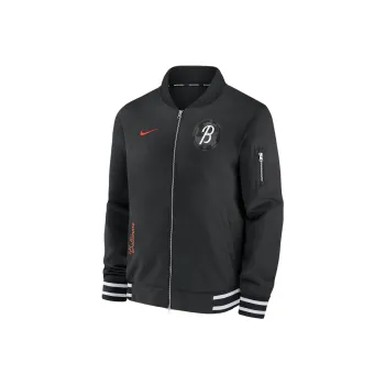 Nike Baltimore Orioles Authentic Series Jackets Coats Baltimore Orioles Men's Black