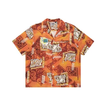 Vision Street Wear Shirt Unisex Orange Red
