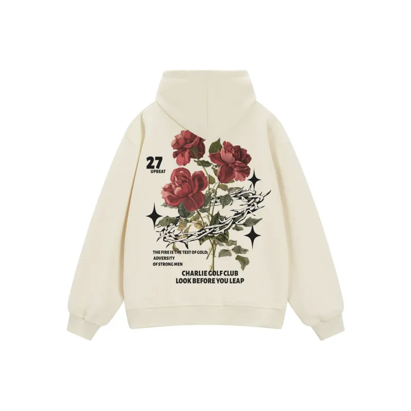 CHARLIE GOLF Sweatshirt Unisex White-9