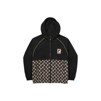FILA Jackets Unisex Charcoal Black