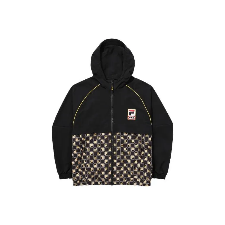 FILA Jackets Unisex Charcoal Black-0