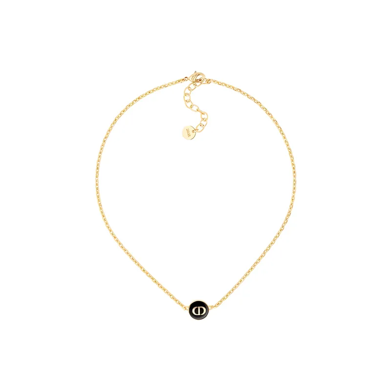 DIOR Classic CD Necklace Series Metal Necklaces Women's-1