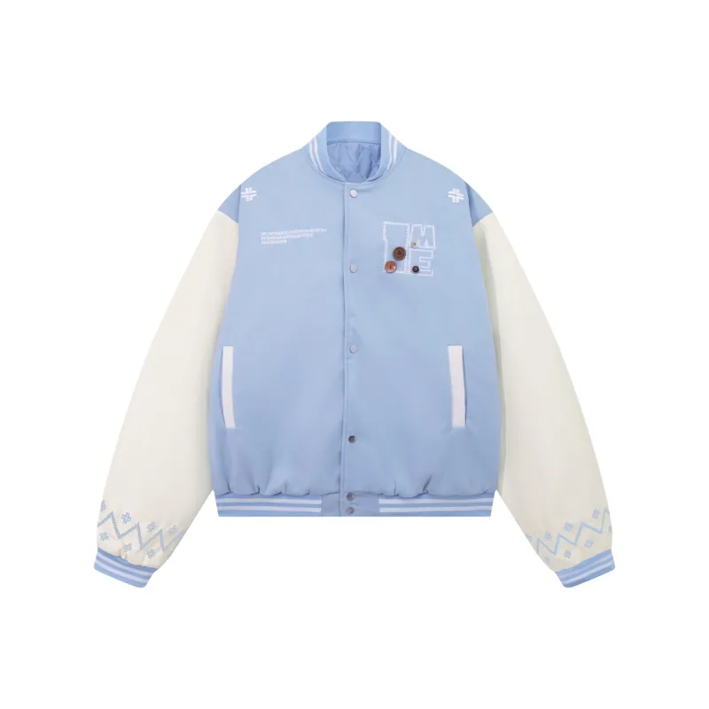 Pirkadat Jackets Coats Unisex Blue-2