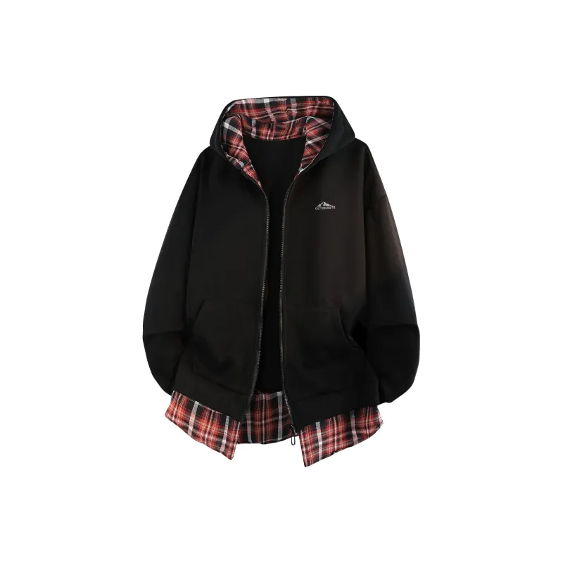 Small Columns Under The Sea Jackets Coats Unisex White-2