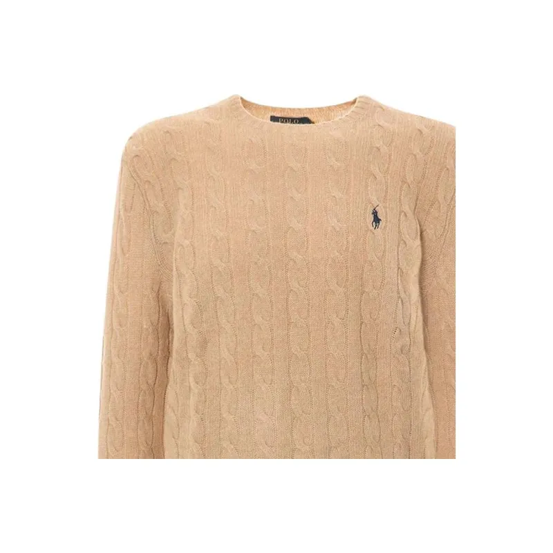 Polo Ralph Lauren Pony Embroidered Cable Knit Jumper-7