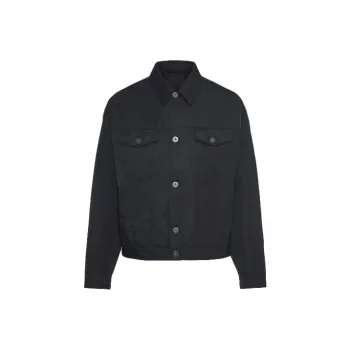 PRADA Re-Nylon Jackets Coats Men's Black