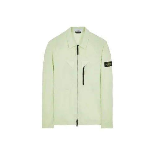 STONE ISLAND STONE ISLAND SS23 Nylon Meta Jackets & Coats Men's Watermelon Green