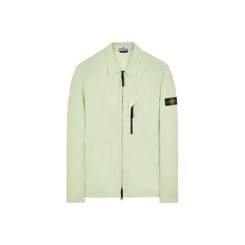 STONE ISLAND STONE ISLAND SS23 Nylon Meta Jackets & Coats Men's Watermelon Green-0
