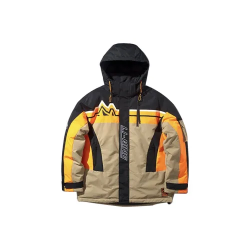 LiNing Down Jackets Men Aromatic Apricot