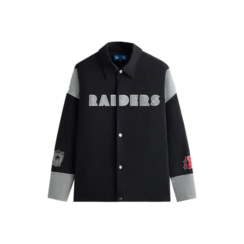 KITH & '47 For The NFL Raiders Kieran Coaches Jacket-0