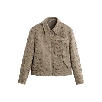 ZARA Jackets Men Beige