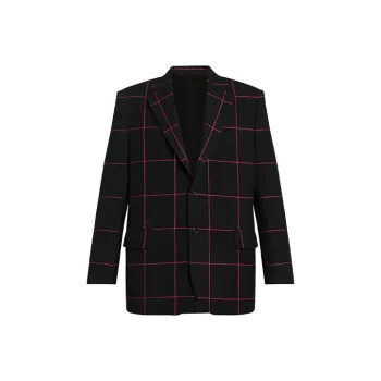 LOUIS VUITTON Window Pane Jacket