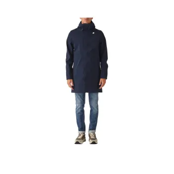 K WAY Jackets & Coats Men's Blue