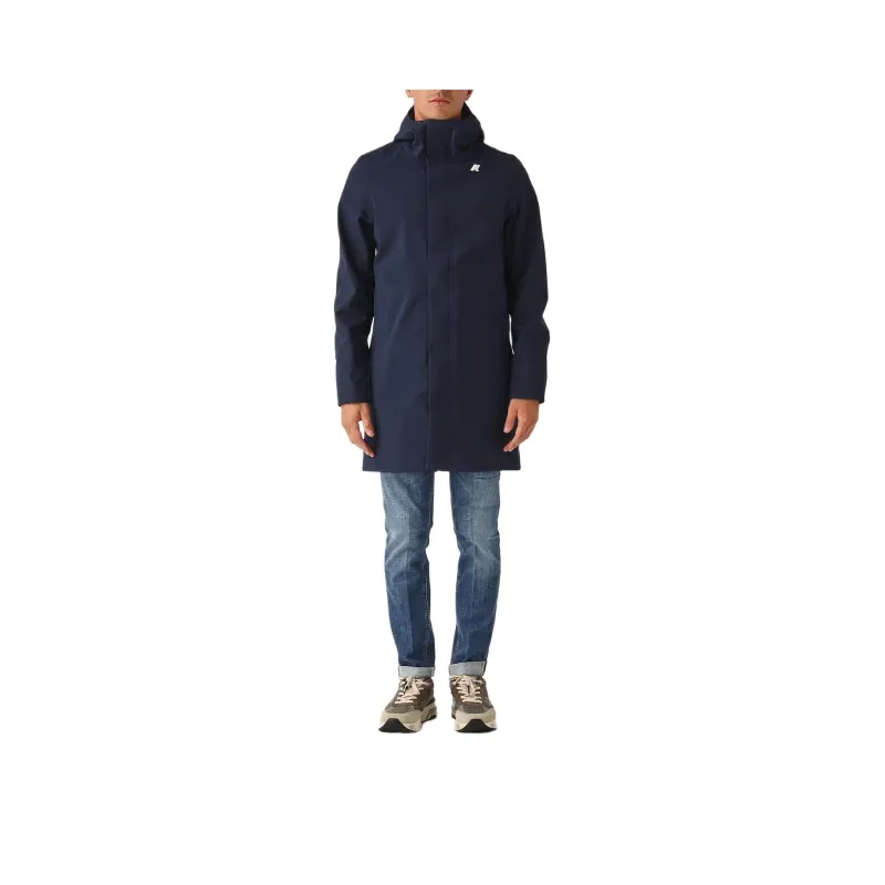 K WAY Jackets & Coats Men's Blue-0
