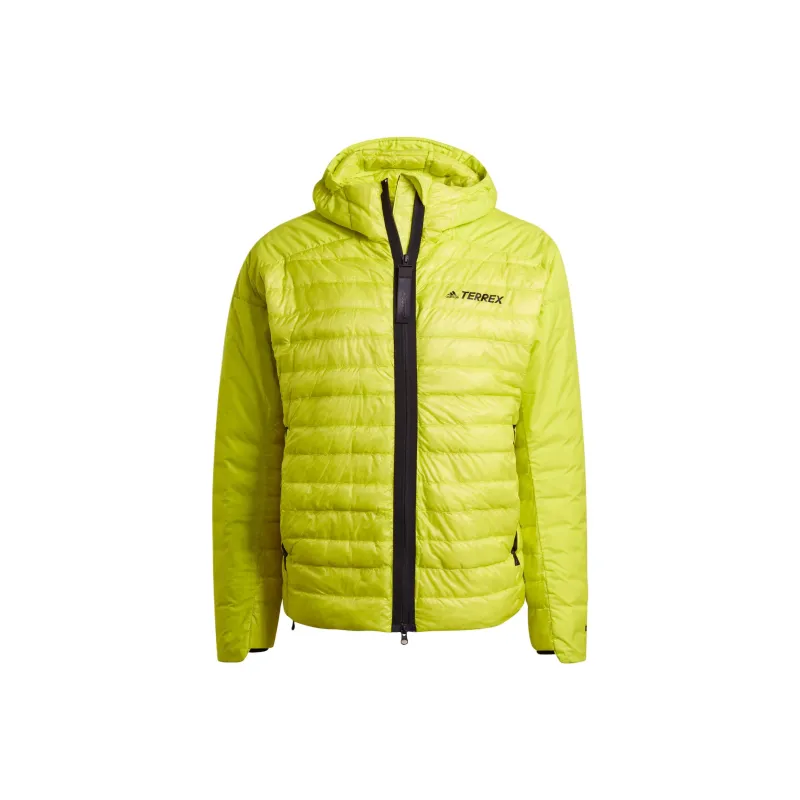 Adidas Down Jacket Men's Acid Green Yellow-0