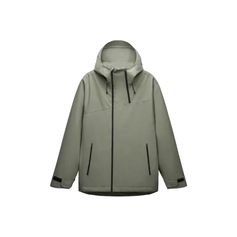 Bananain Water Resistant Windproof Warm Antibacterial Windbreaker Jacket Unisex-14