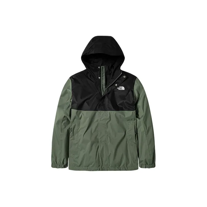 THE NORTH FACE Windbreaker Jackets Men Black Green Multicolor-0