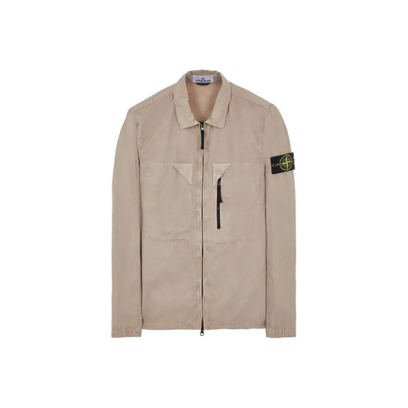 STONE ISLAND SS23 Jackets & Coats Men's Dove Gray-0