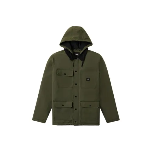 Vans Puffer Jacket Men's Avocado Green
