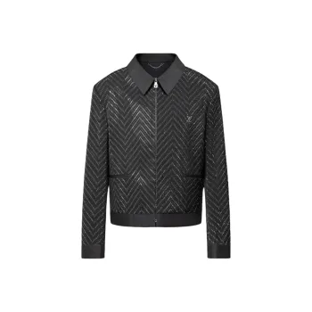 LOUIS VUITTON Rhinestone Evening Blouson