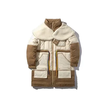 LiNing Down Jackets Men Papyrus White Incense Apricot