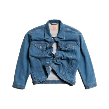 Y/Project Denim Jackets Unisex Denim Blue
