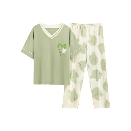 MADALLO Pajama Set Women's Green