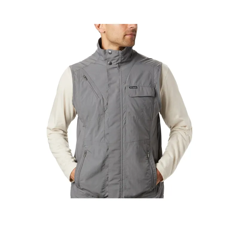 Columbia Vests Men City Gray-0