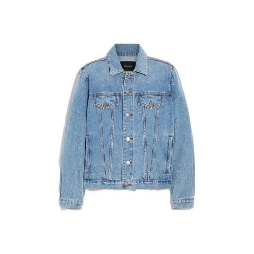 COACH Denim Jackets Men Blue