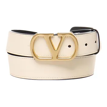 Valentino VLogo Signature Buckled Belt