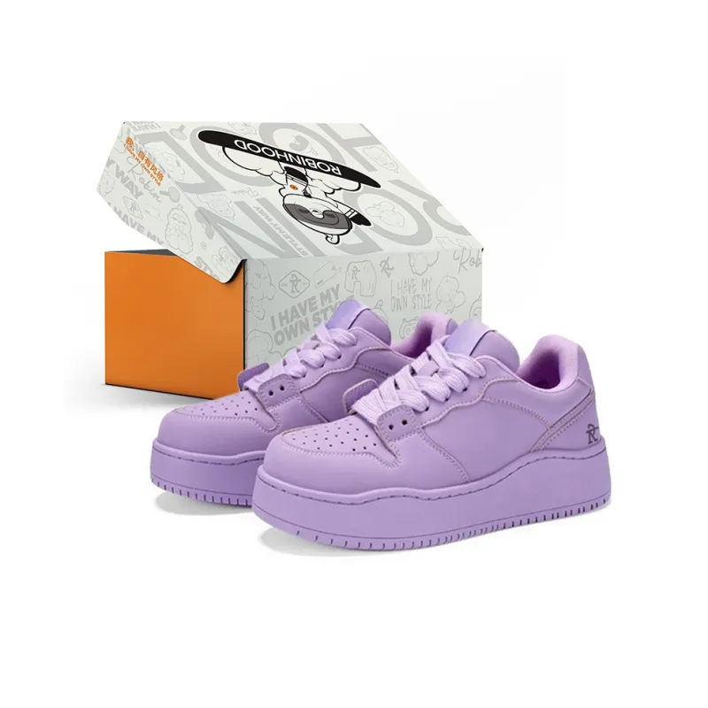 ROBINHOOD Slip Resistant, Abrasion Resistant, Lightweight, Breathable Low Top Skateboard Shoes Women's Box Included-5