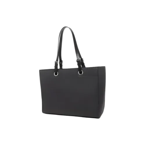 MICHAEL KORS Jet Set Leather Shoulder Bag, detail, Handbag Large Size Women's Black